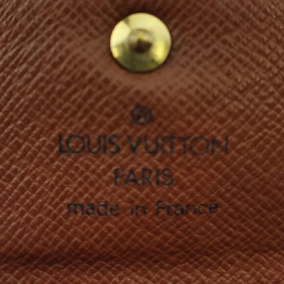 LOUIS VUITTON Key Case Monogram Beige Monogram Canvas Authentic USED T20103 - Picture 2 of 7